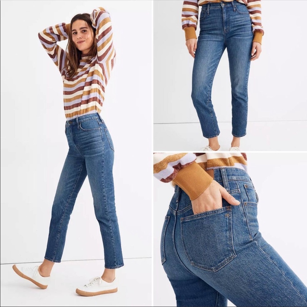 Madewell Classic Straight Jean Coldbrook Wash - Picture 16 of 16